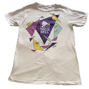 Men's Vintage Taco Bell Graphic T-Shirt Size S